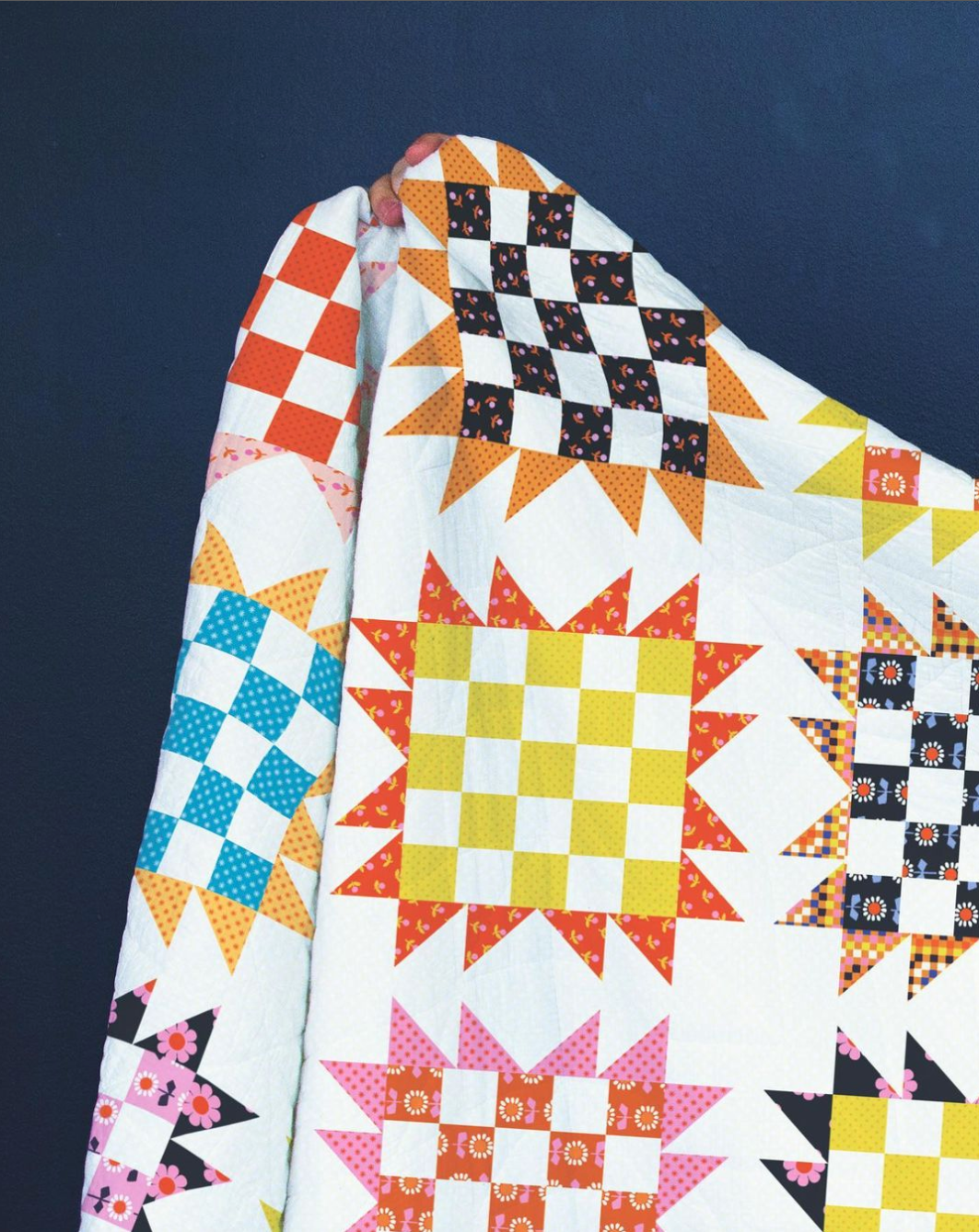 Sunflower Patch Quilt Pattern - PDF