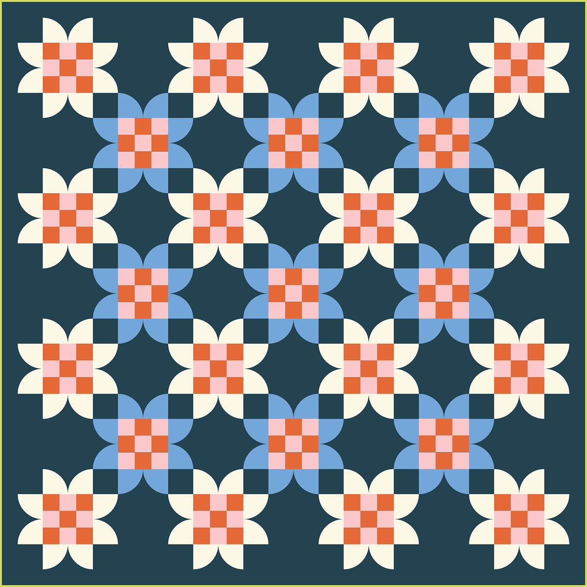 Rosehall Quilt Pattern - PDF