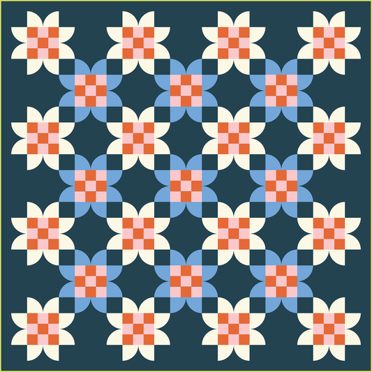 Rosehall Quilt Pattern - PDF
