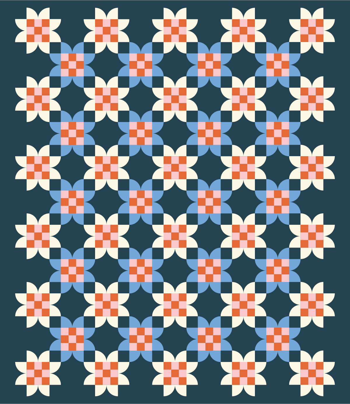 Rosehall Quilt Pattern - PDF