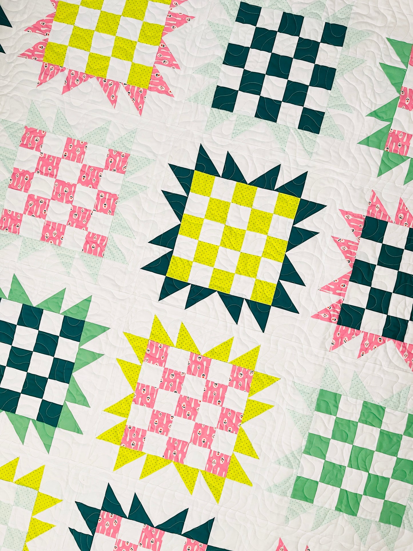 Sunflower Patch Quilt Pattern - PDF