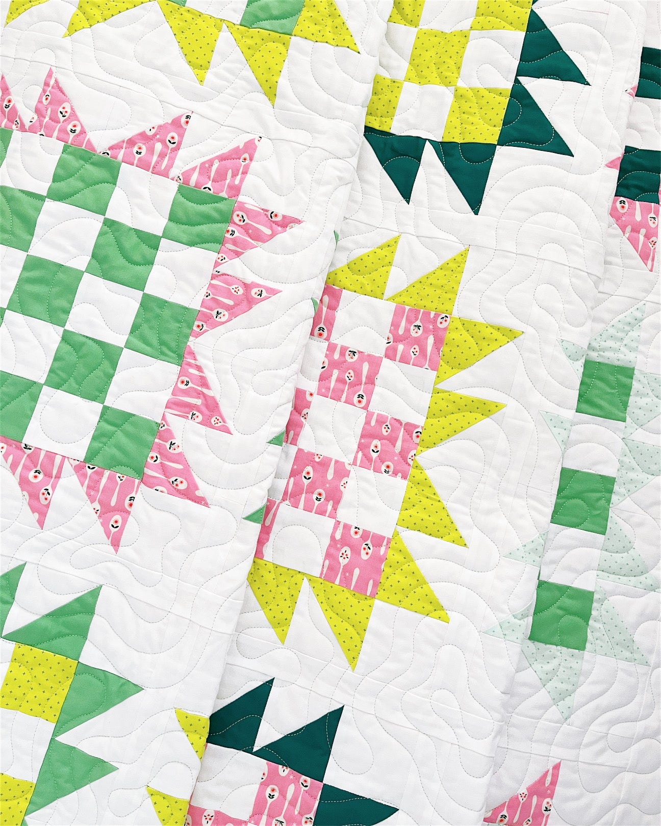 Sunflower Patch Quilt Pattern - PDF