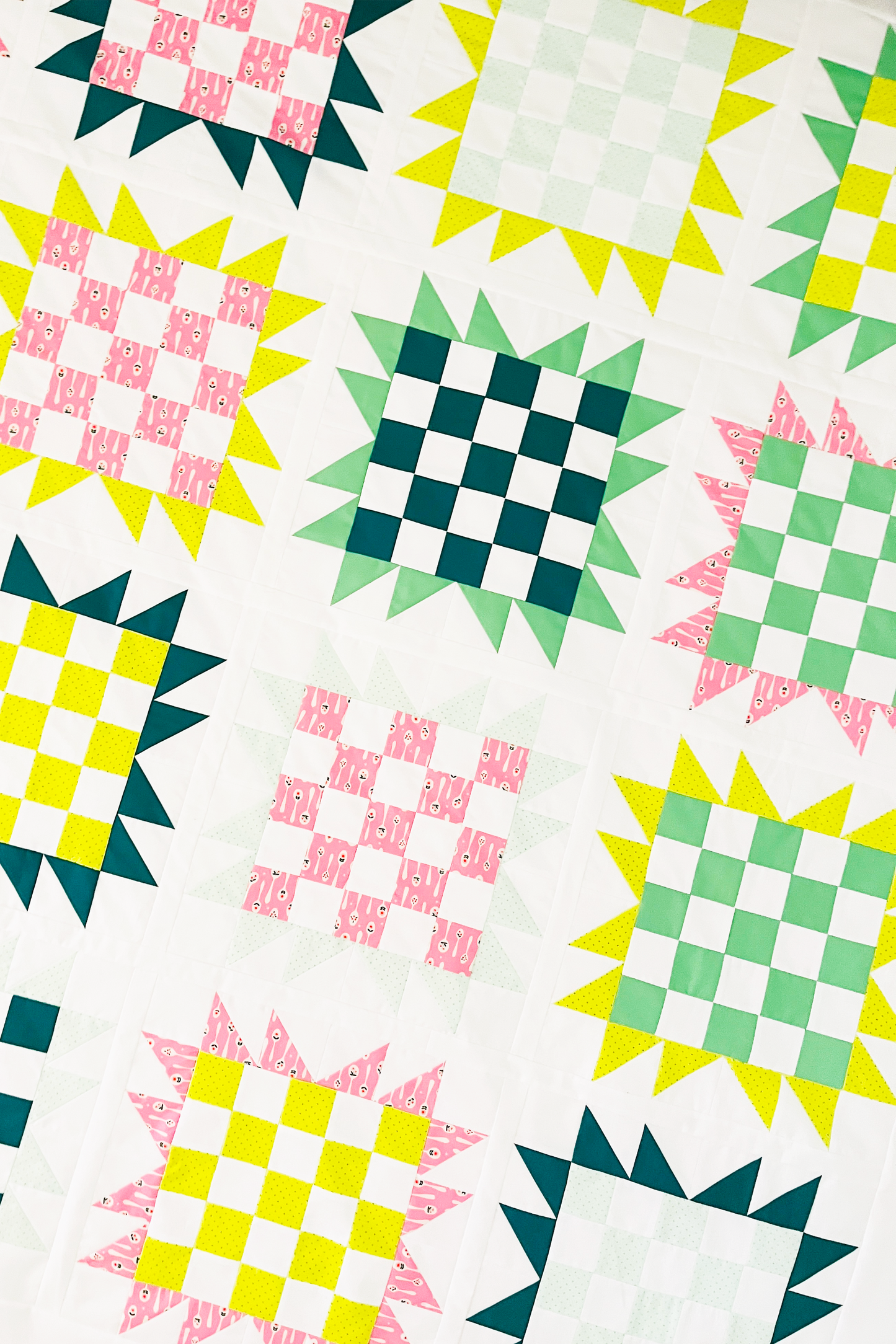 Sunflower Patch Quilt Pattern - PDF