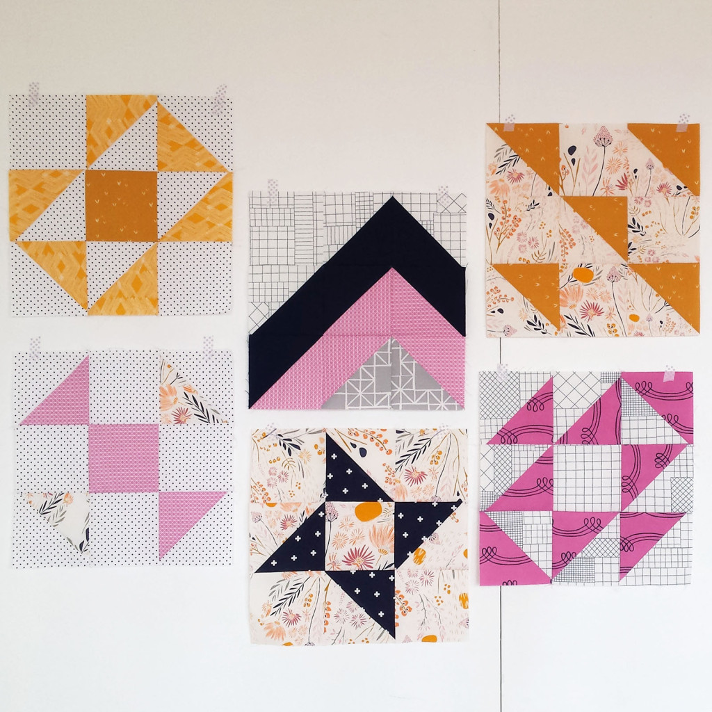 Modern HST Blocks by Blossom Heart Quilts