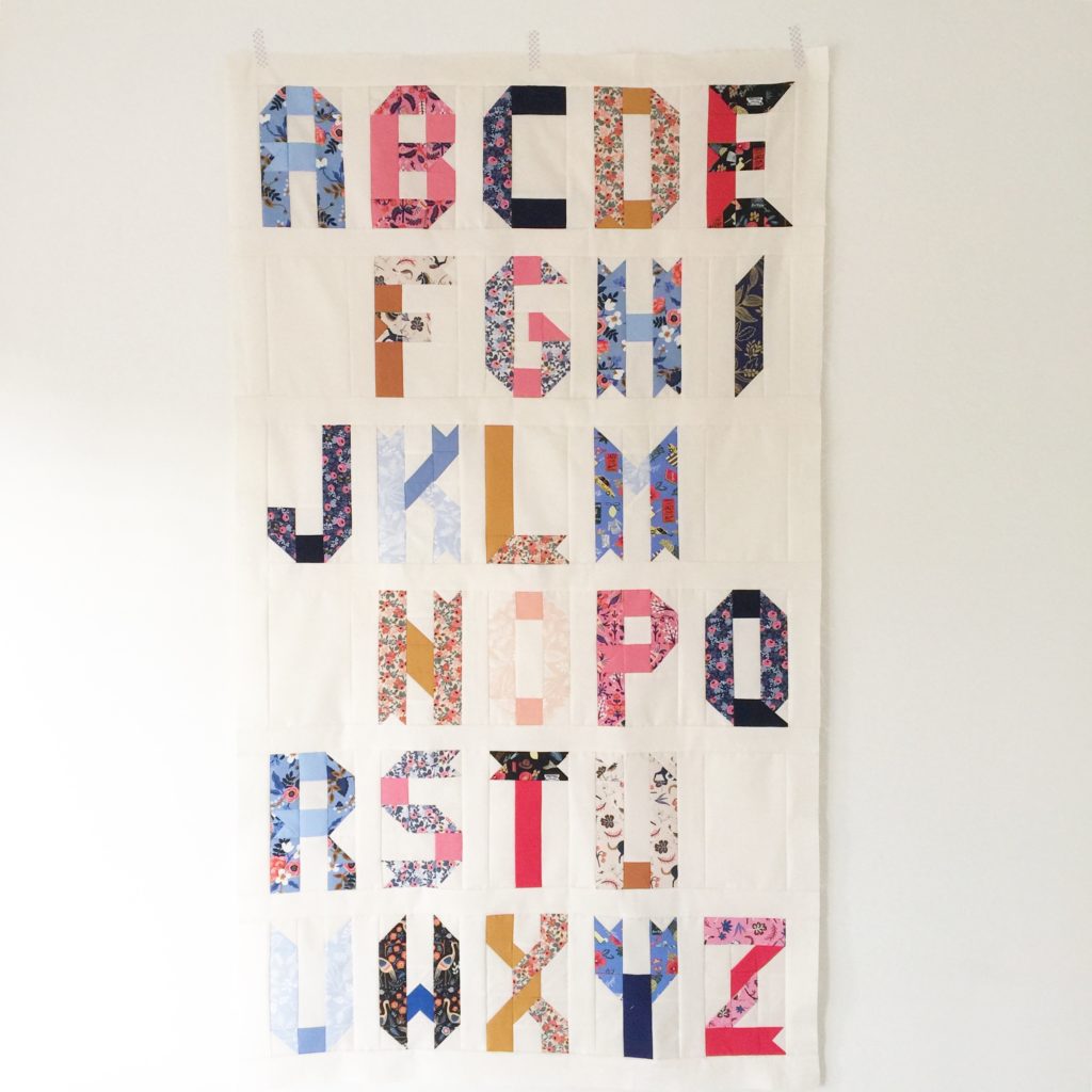 Alphabet Quilt Pattern