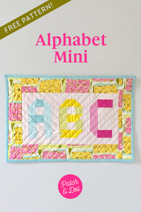 Alphabet Quilt Pattern