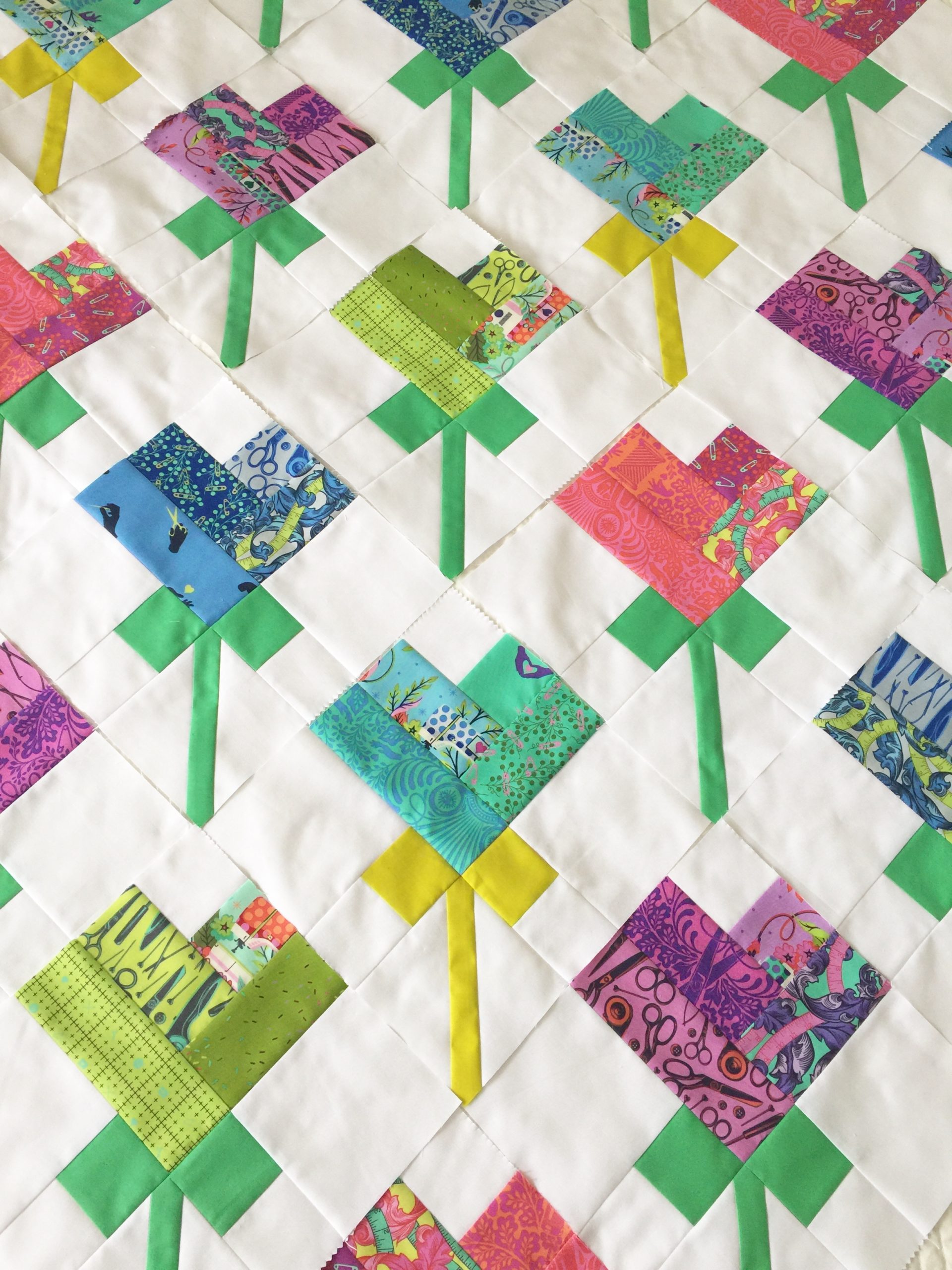 Darling Buds Quilt Pattern by Patch and Dot