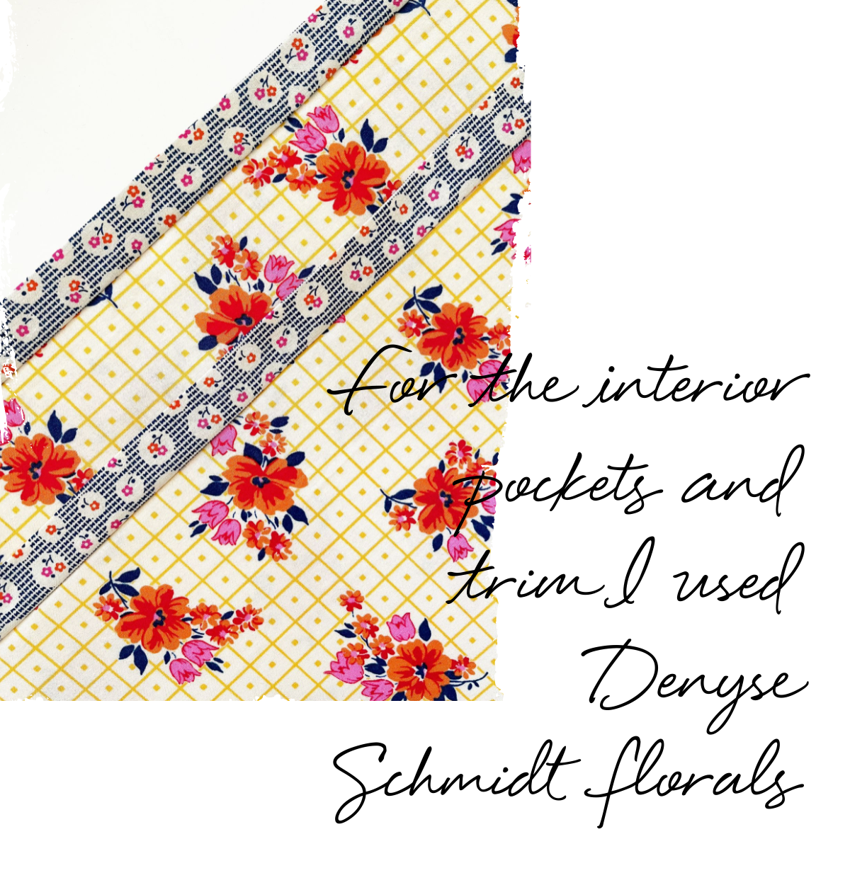 Vintage Denyse Schmidt floral fabric