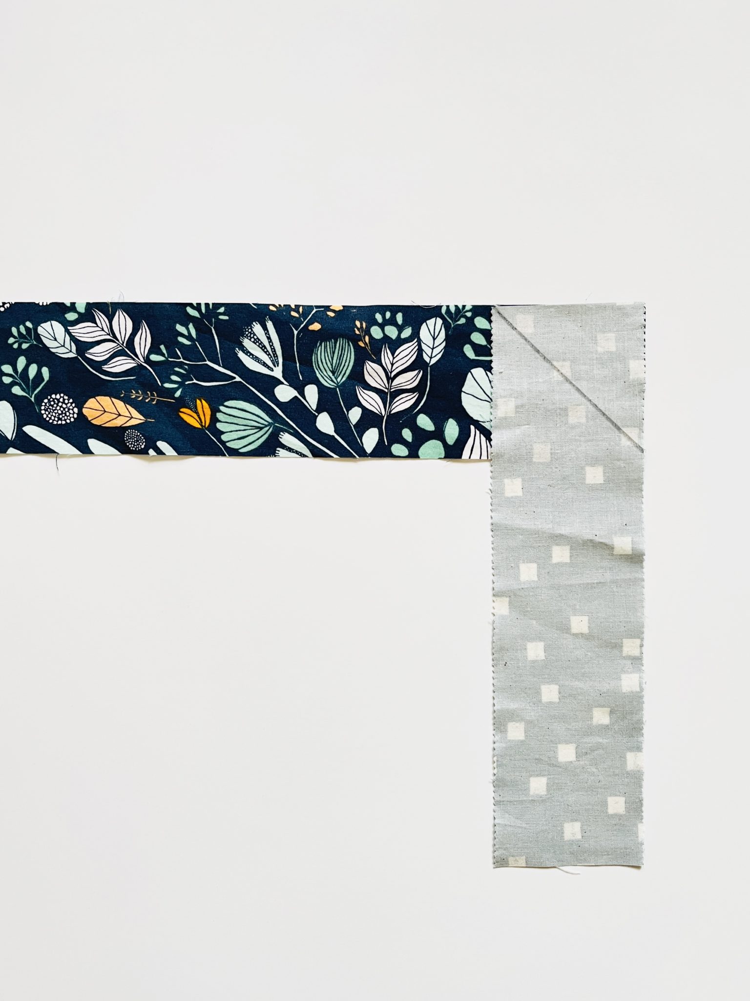 How to make a scrappy quilt binding Patch + Dot