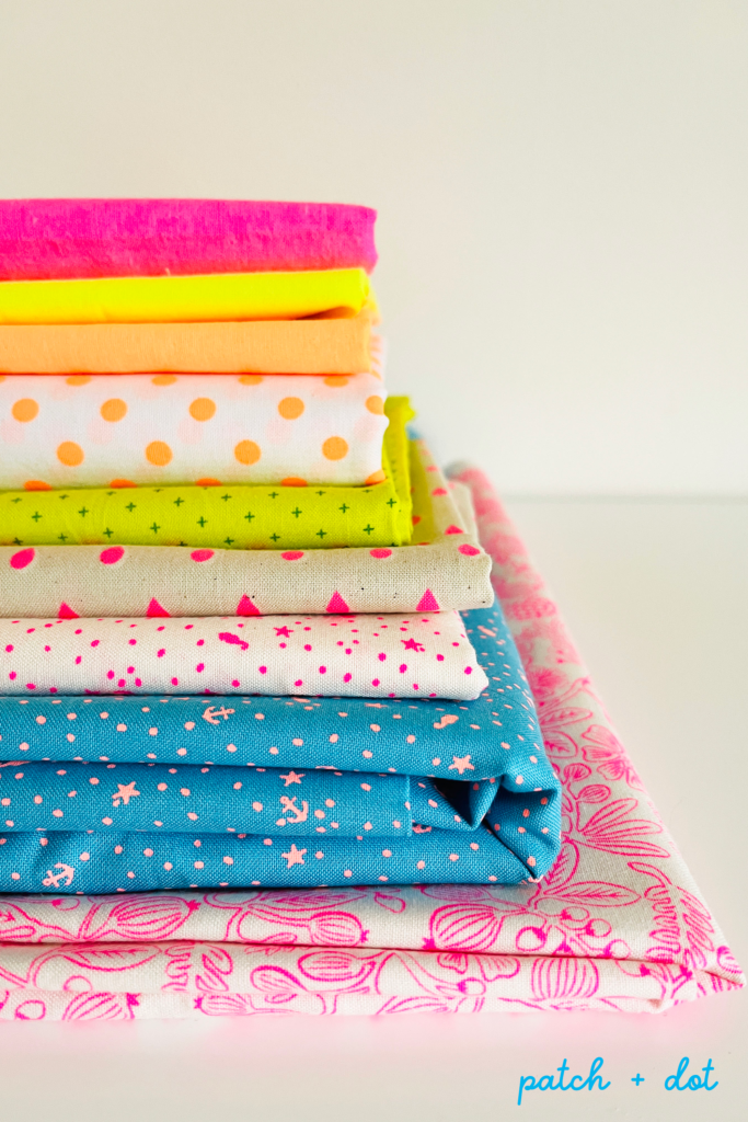 Neon Quilting Fabric Source Guide – Patch + Dot
