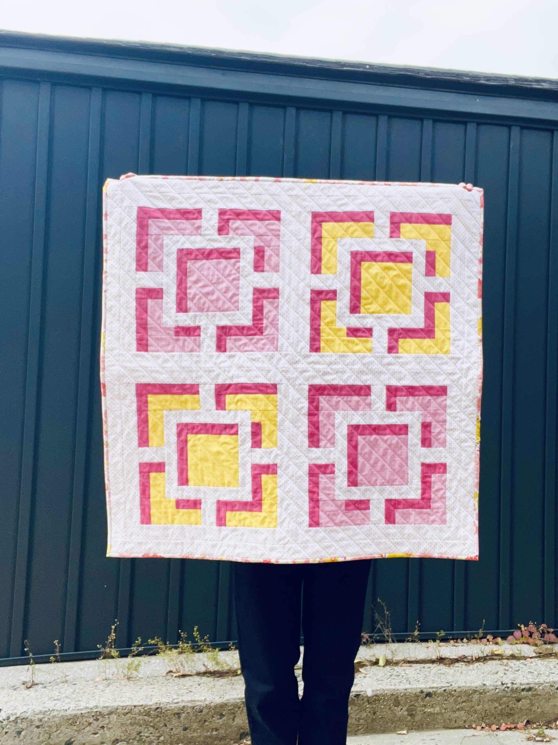 Breeze block quilt